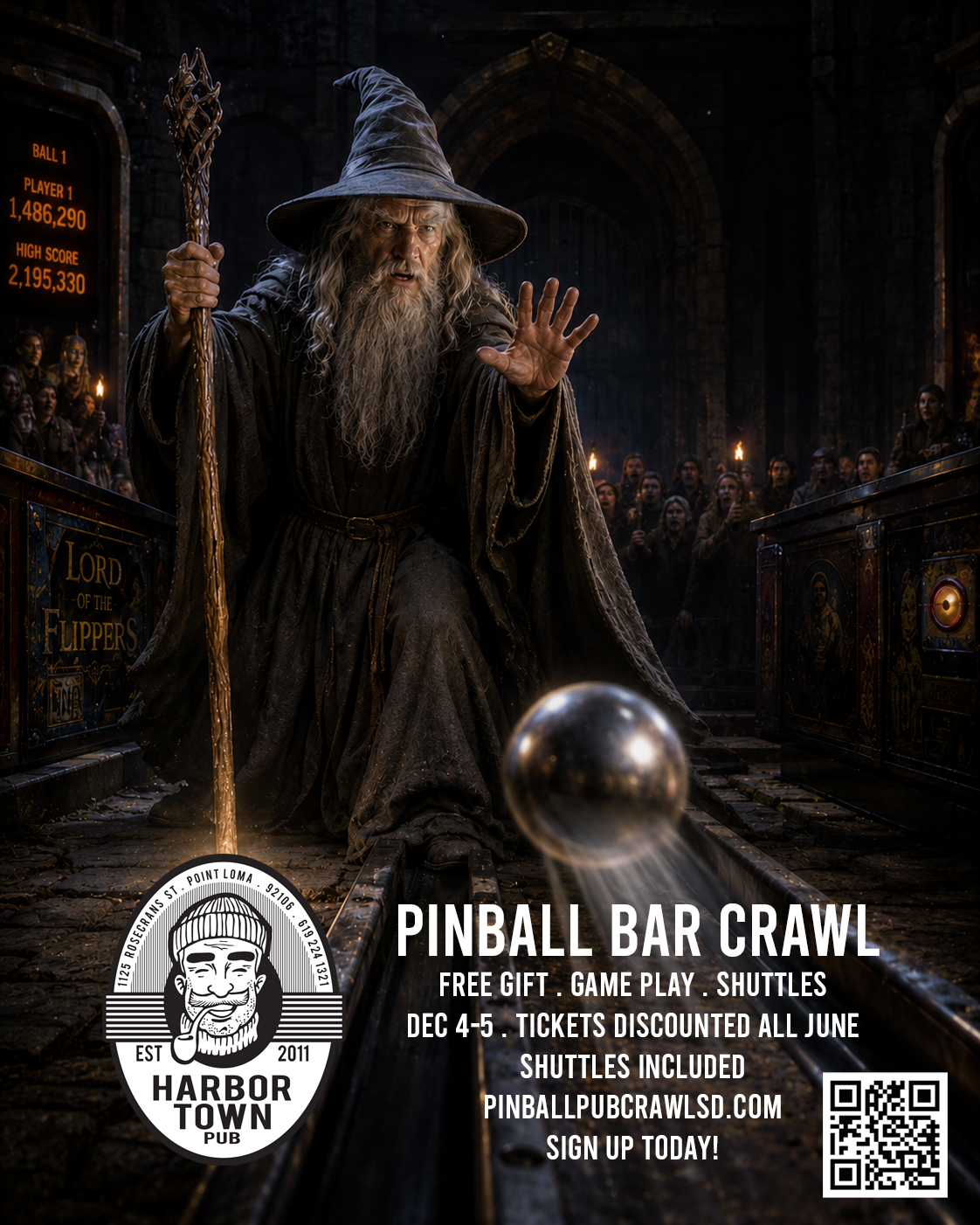 PINBALL BAR CRAWL